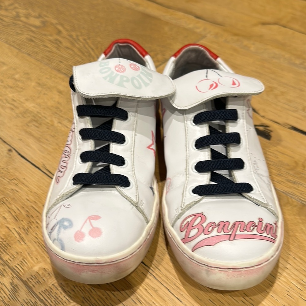 Bonpoint sneakers in great condition. 💗♥️